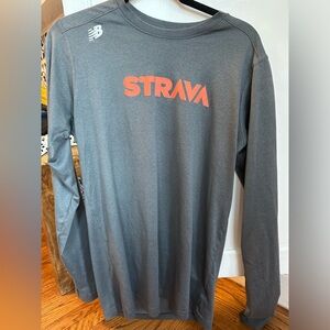 Strava new balance long sleeve shirt